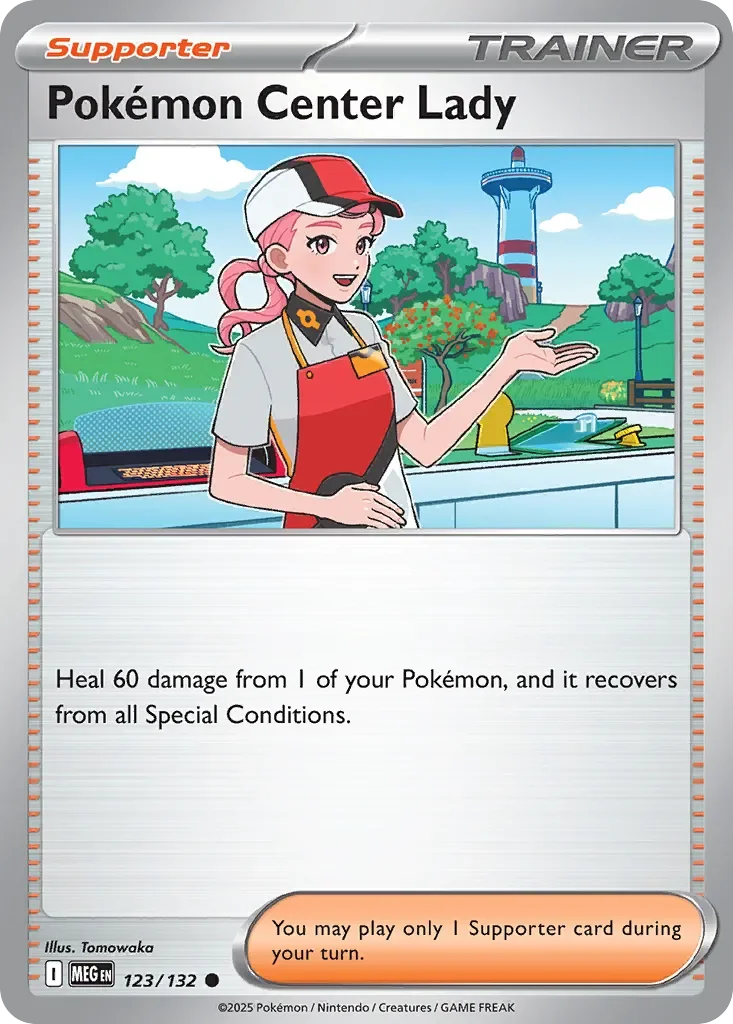 Pokémon Center Lady Reverse Holo