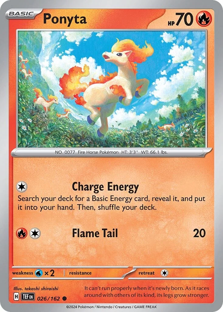 Ponyta Reverse Holo