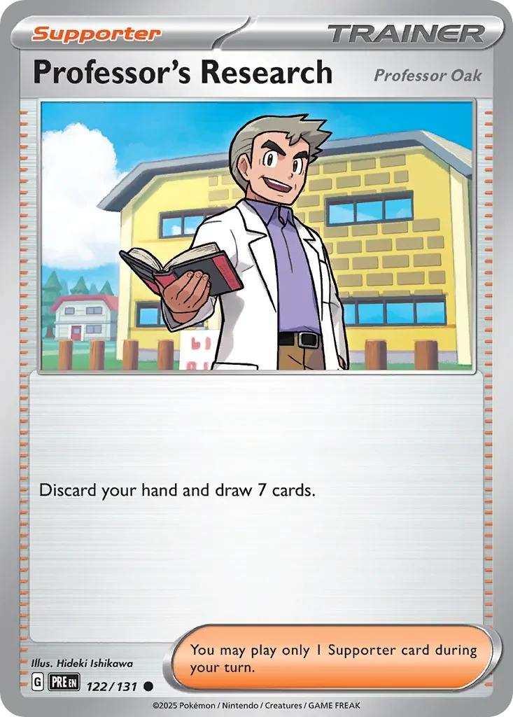 Professor's Research Reverse Holo