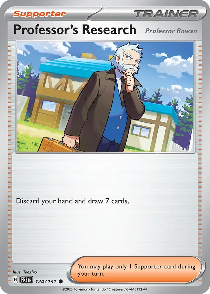 Professor's Research Reverse Holo