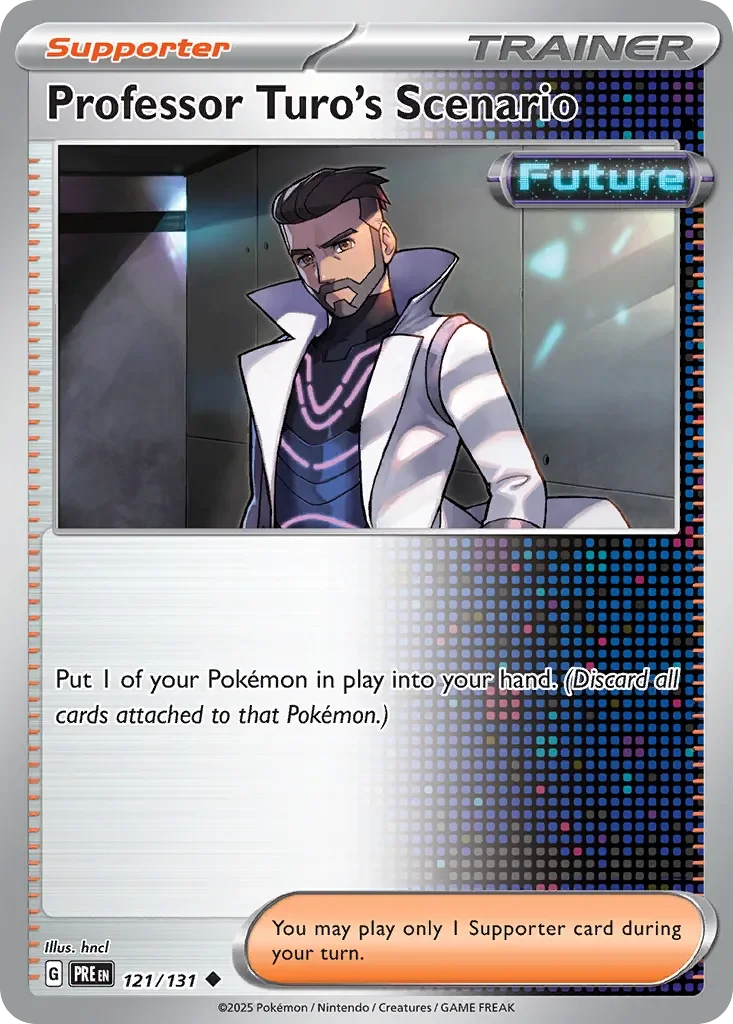 Professor Turo's Scenario Reverse Holo