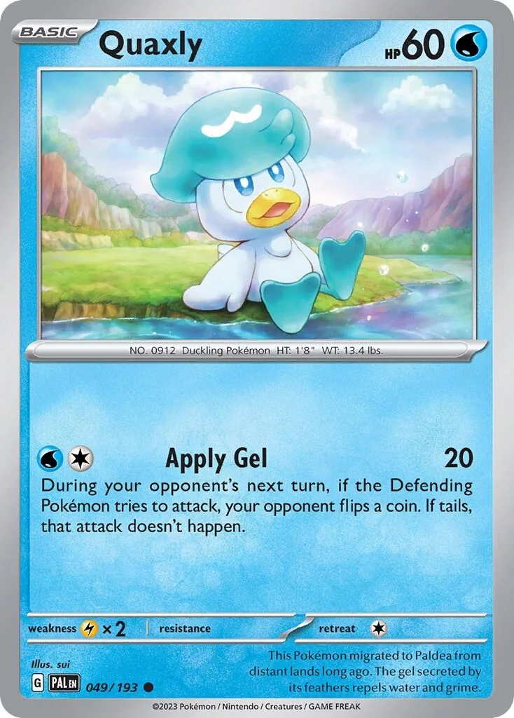 Quaxly Reverse Holo