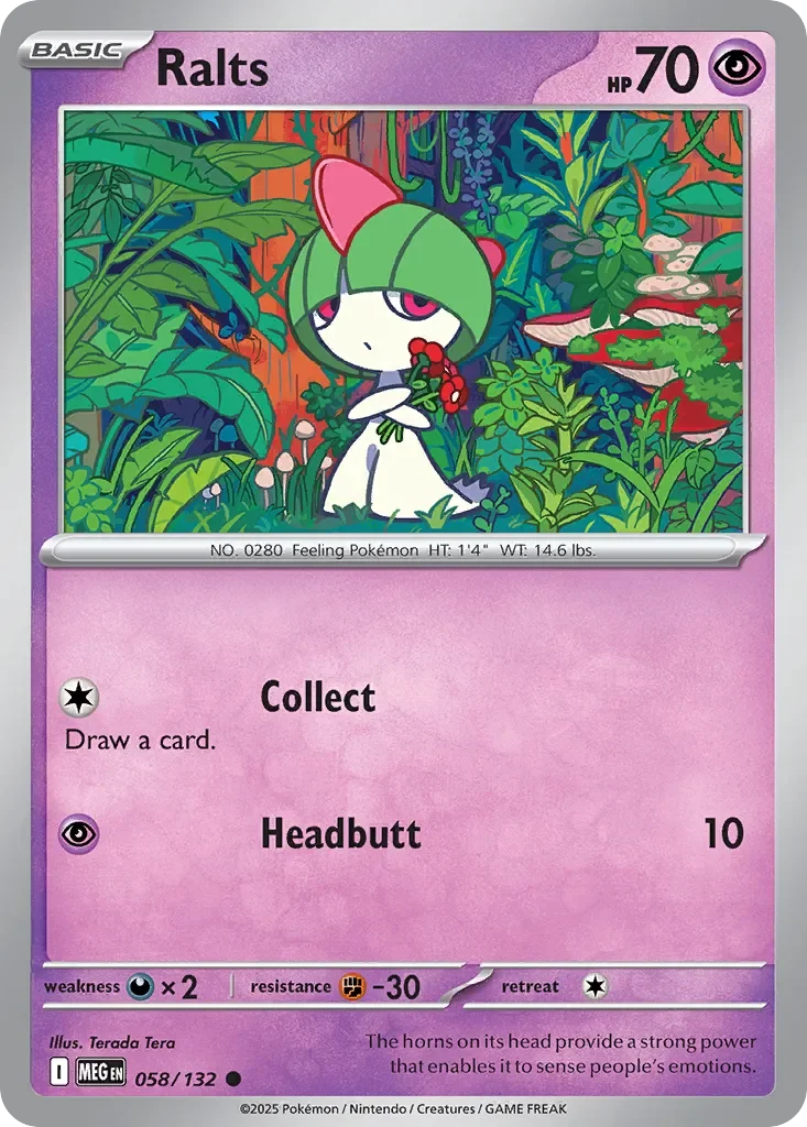 Ralts Reverse Holo
