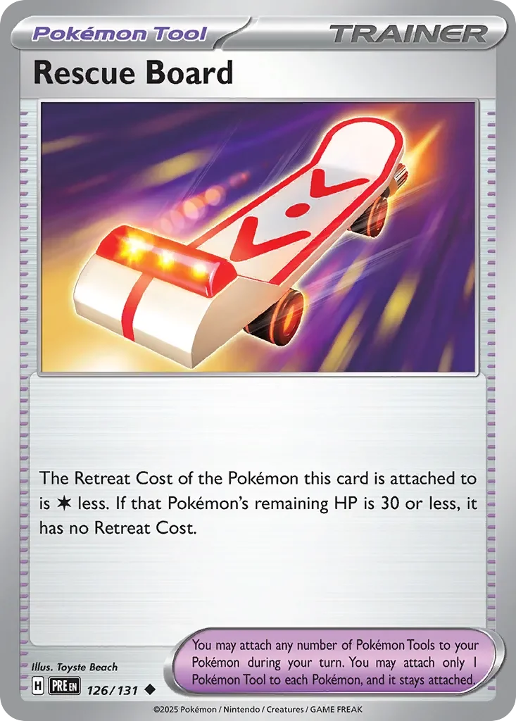 Rescue Board Reverse Holo