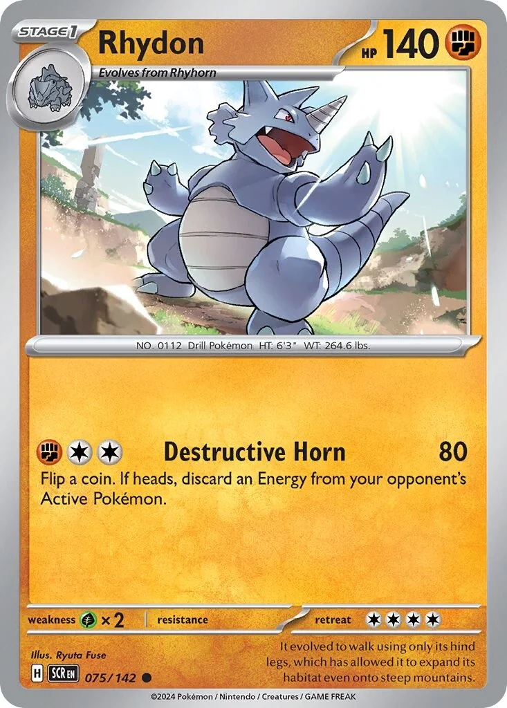 Rhydon Reverse Holo