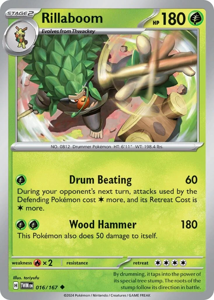Rillaboom Reverse Holo
