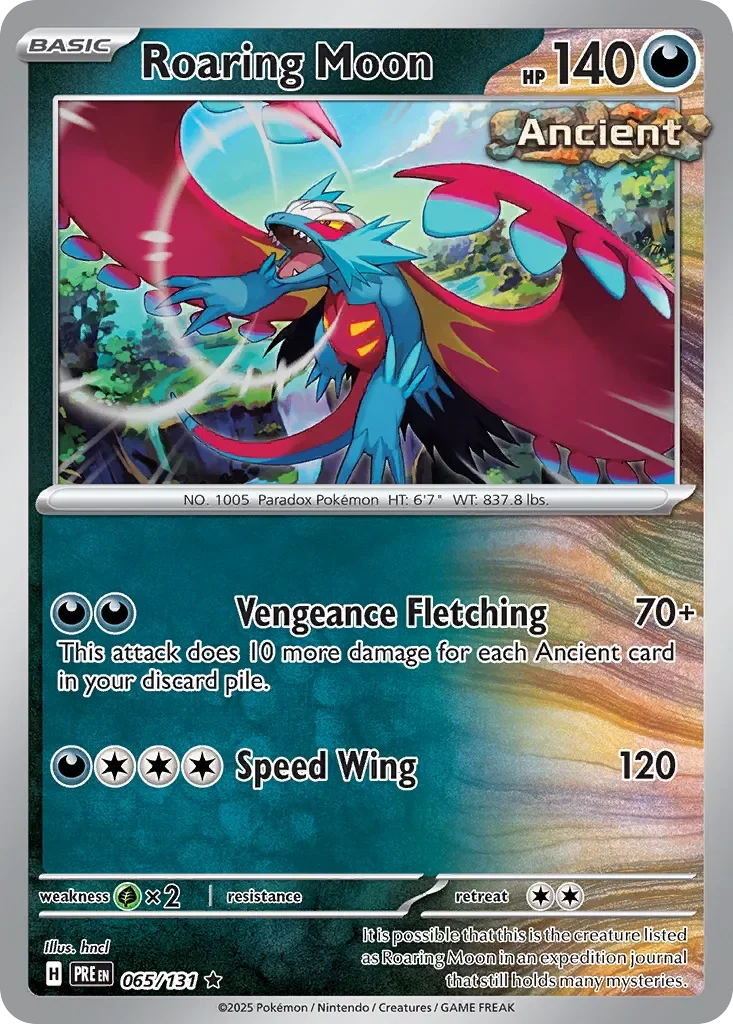 Roaring Moon Reverse Holo