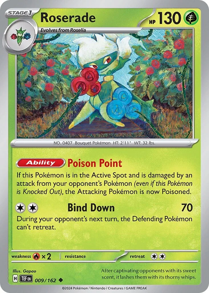 Roserade Reverse Holo