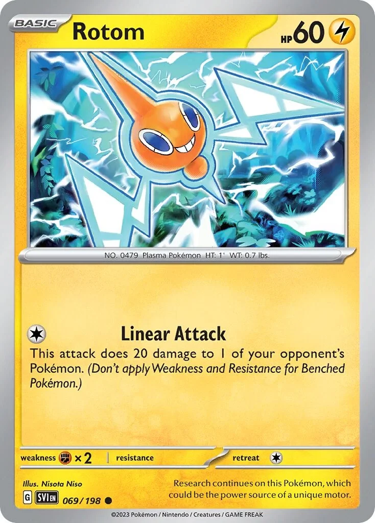 Rotom Reverse Holo