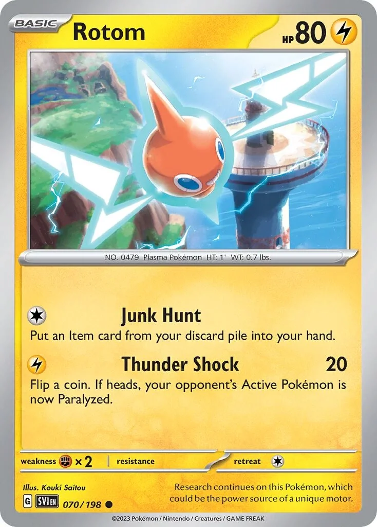 Rotom Reverse Holo