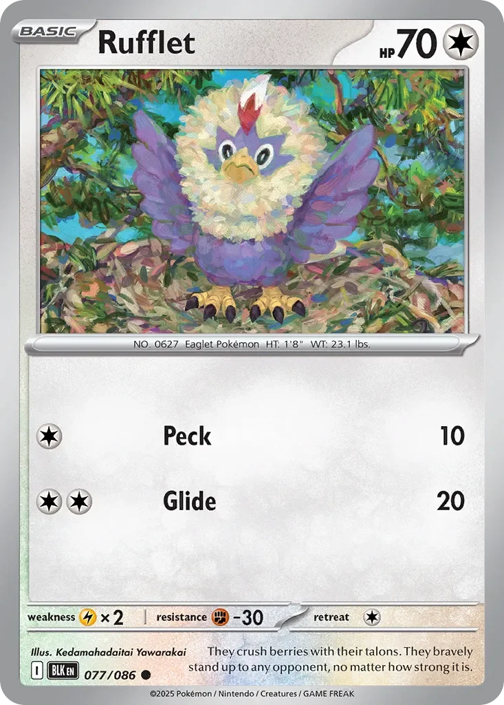 Rufflet Reverse Holo