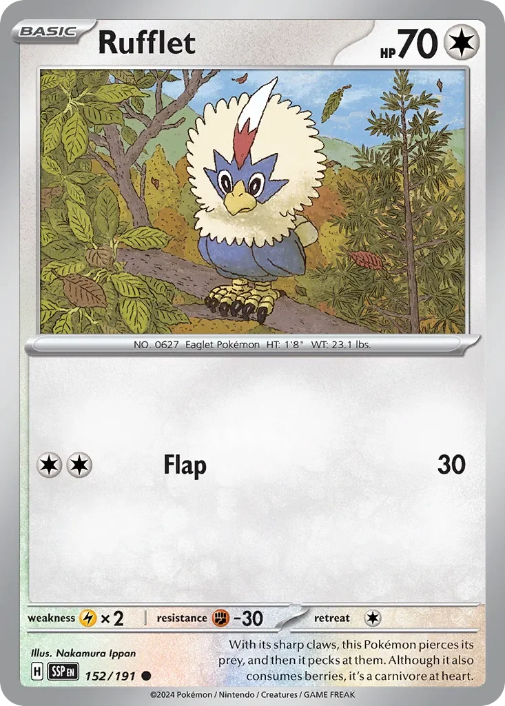 Rufflet Reverse Holo