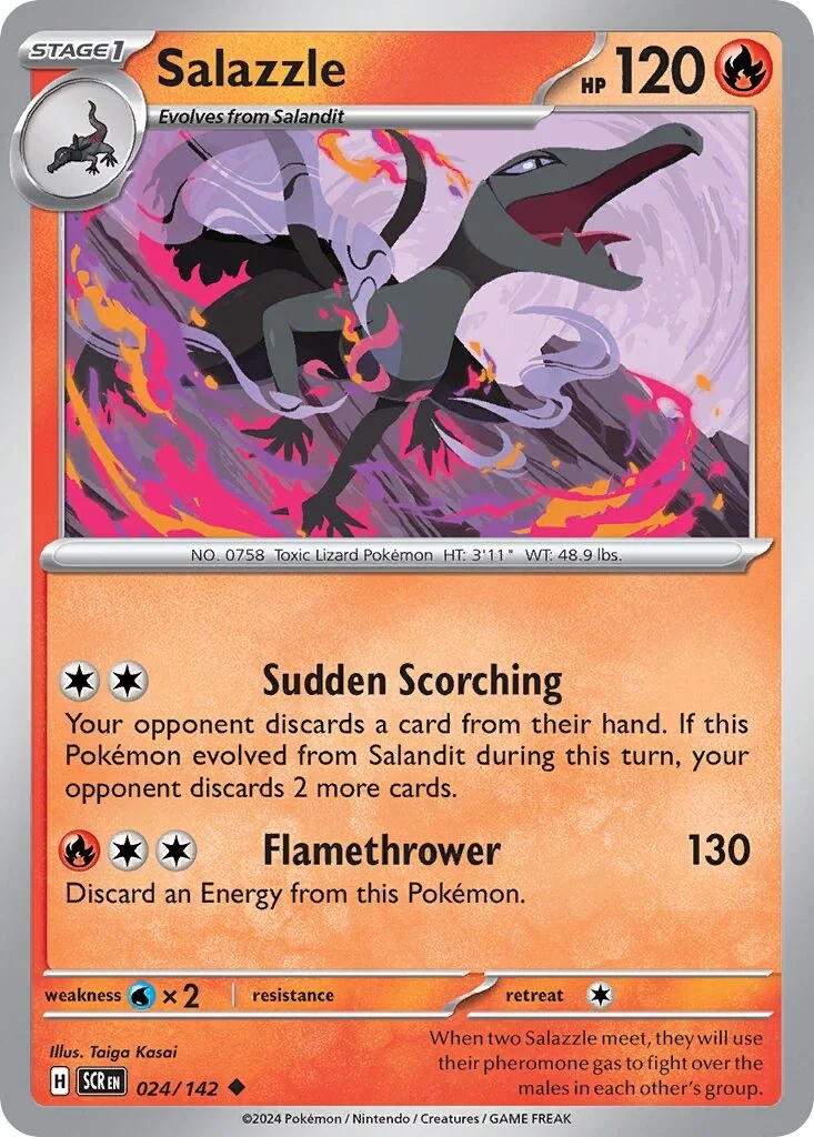 Salazzle Reverse Holo
