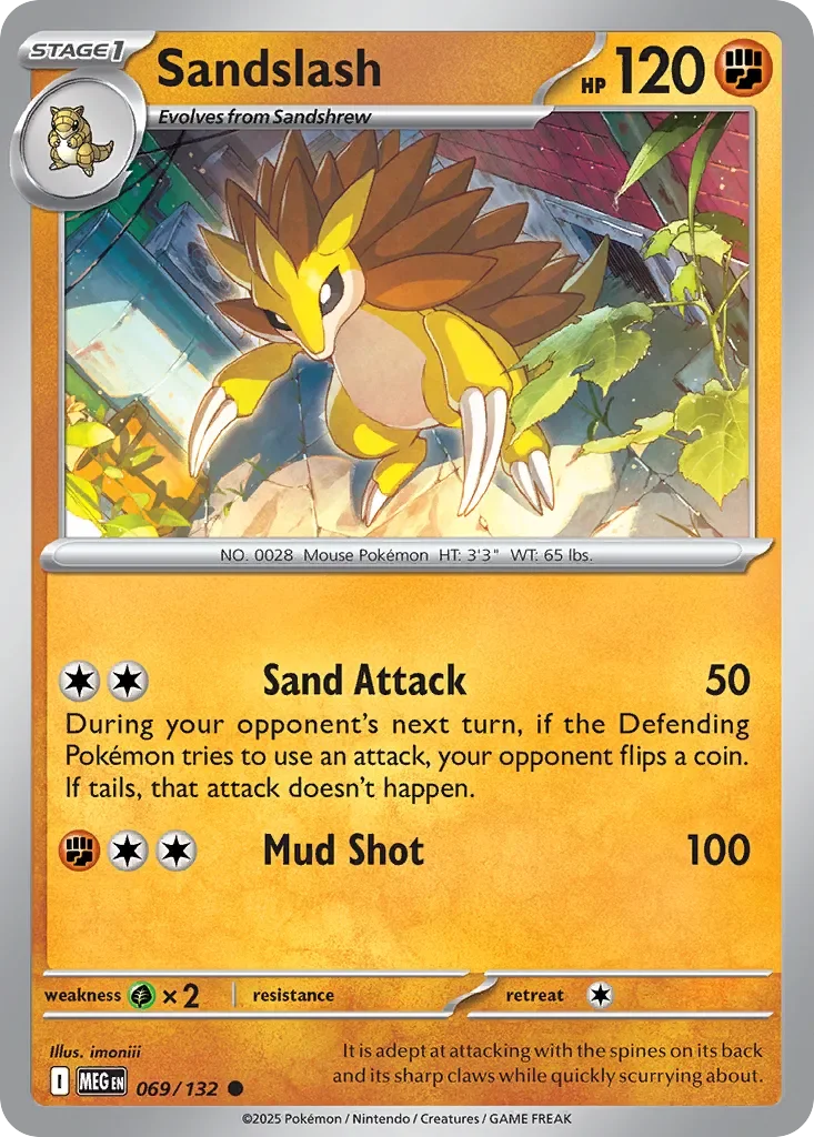 Sandslash Reverse Holo
