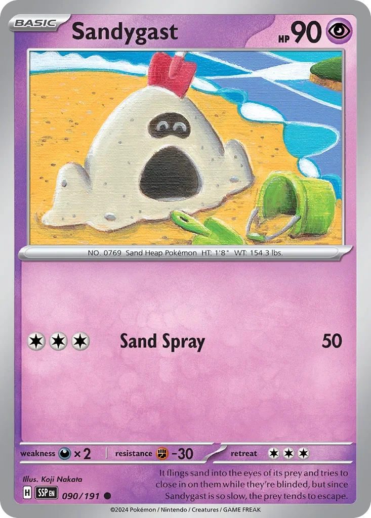 Sandygast Reverse Holo
