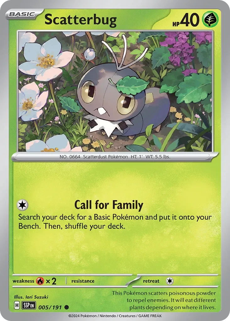 Scatterbug Reverse Holo