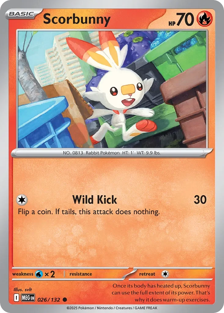 Scorbunny Reverse Holo