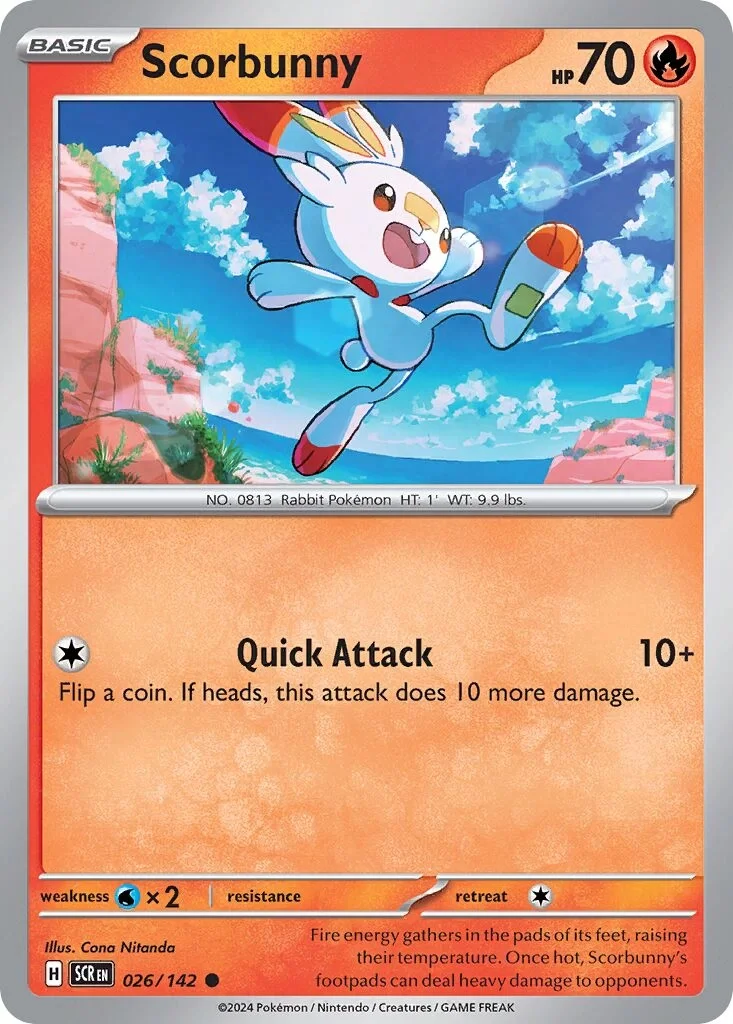 Scorbunny Reverse Holo