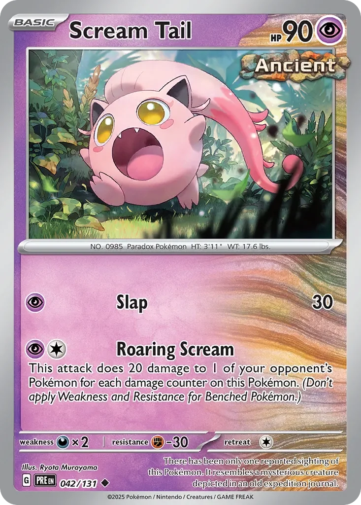 Scream Tail Reverse Holo