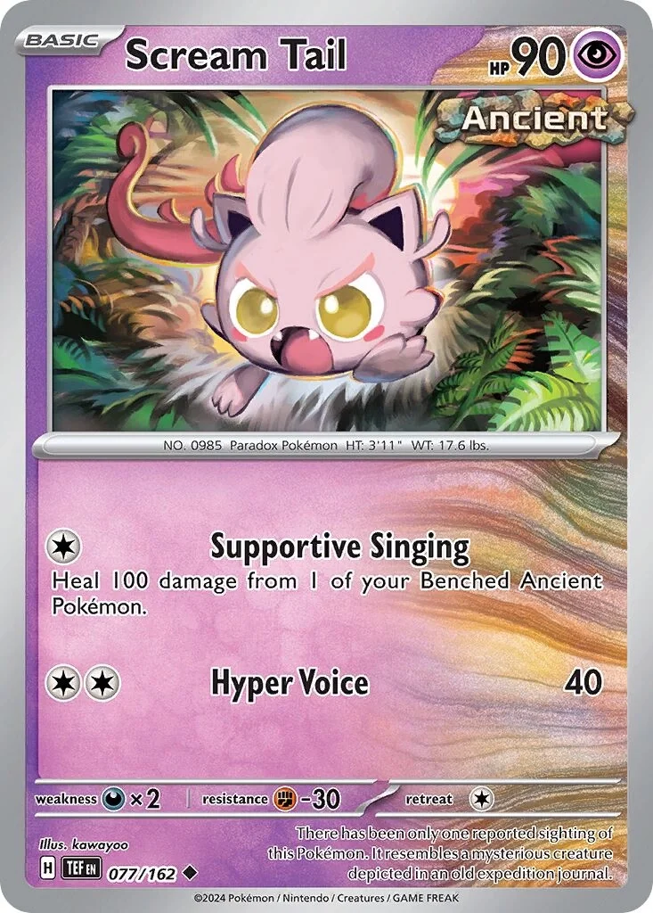 Scream Tail Reverse Holo