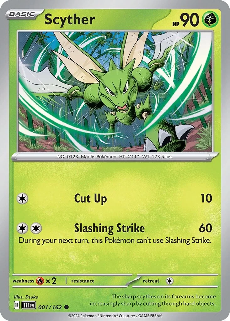 Scyther Reverse Holo