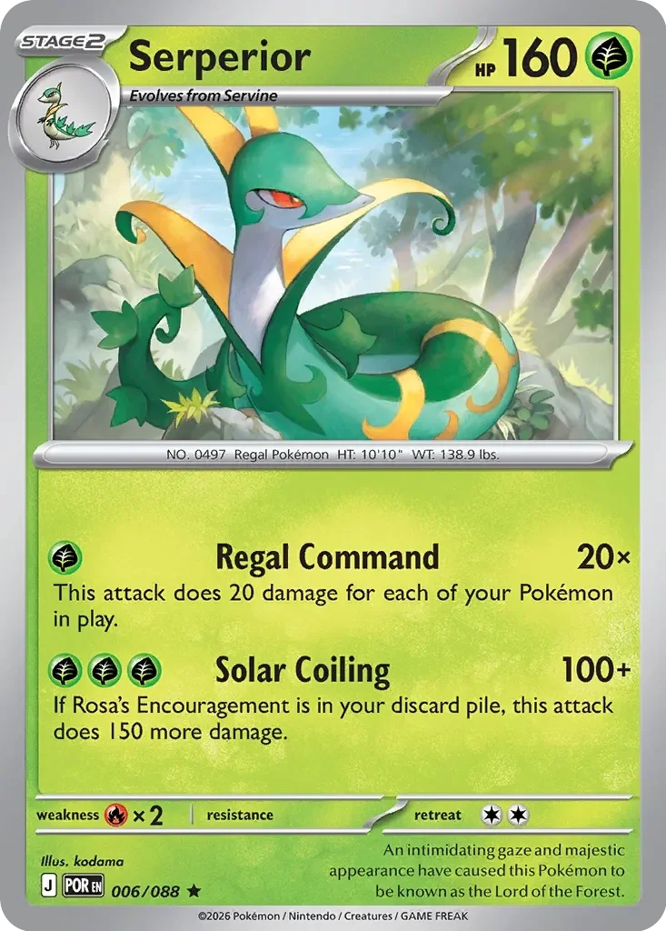 Serperior Reverse Holo