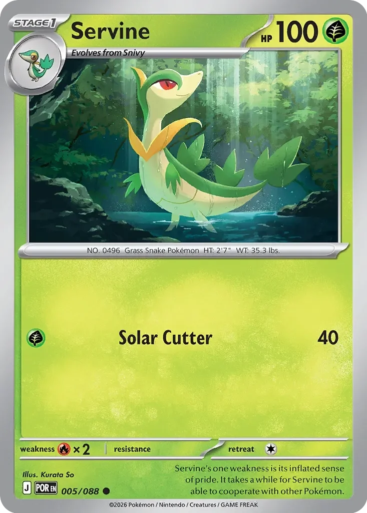 Servine Reverse Holo
