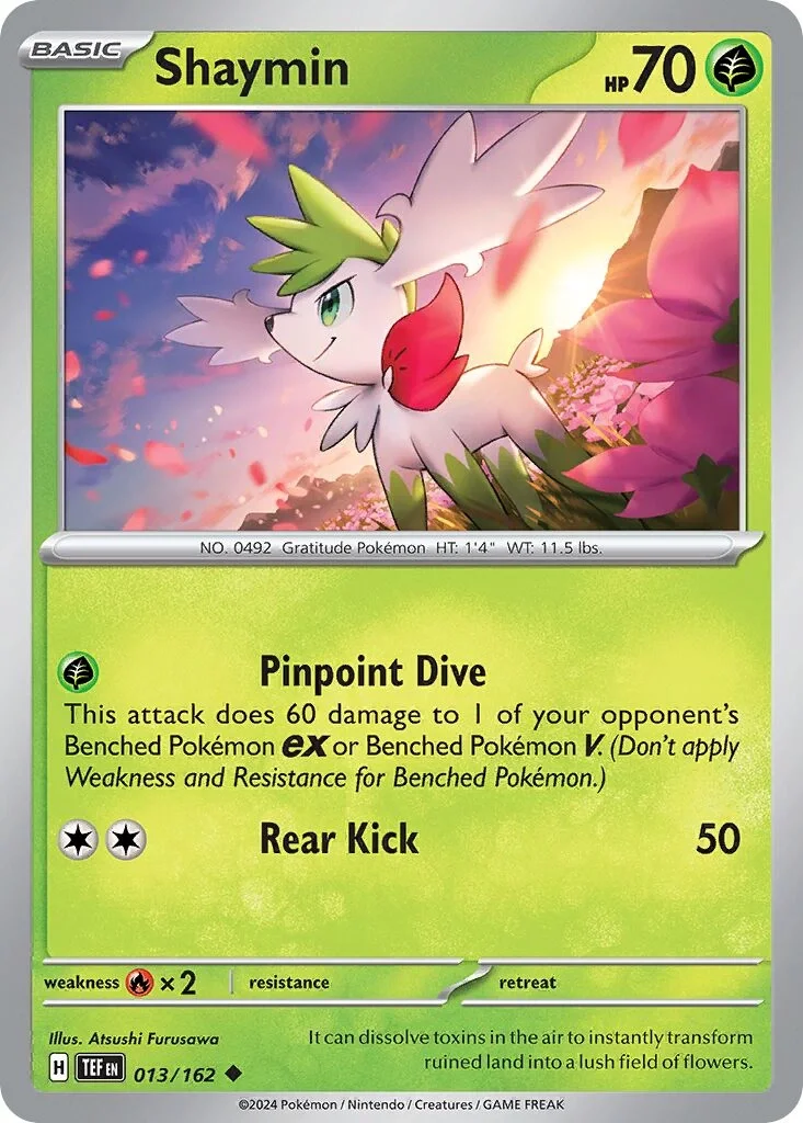 Shaymin Reverse Holo