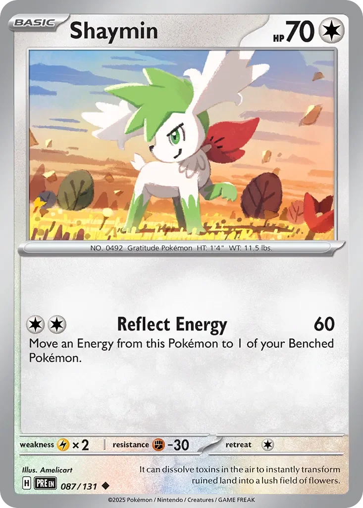Shaymin Reverse Holo