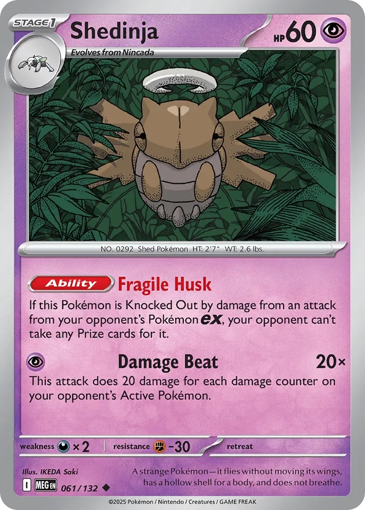 Shedinja Reverse Holo