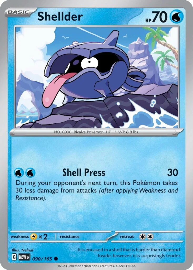Shellder Reverse Holo