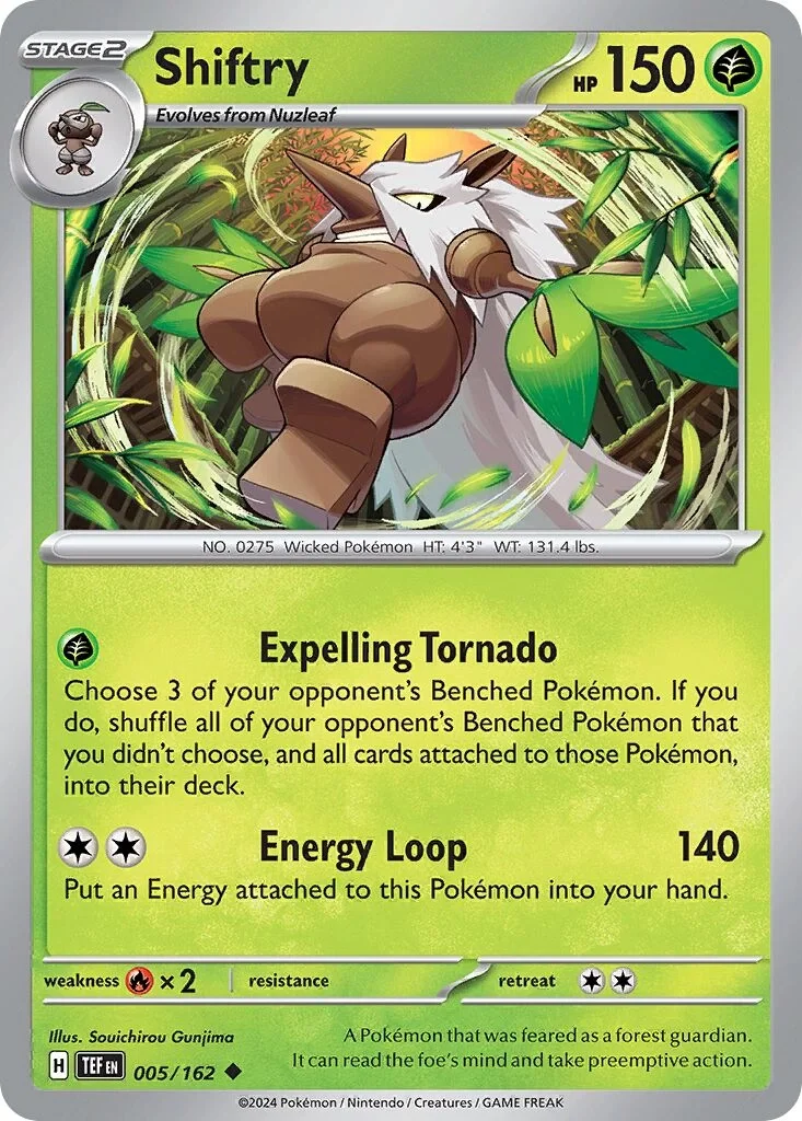 Shiftry Reverse Holo