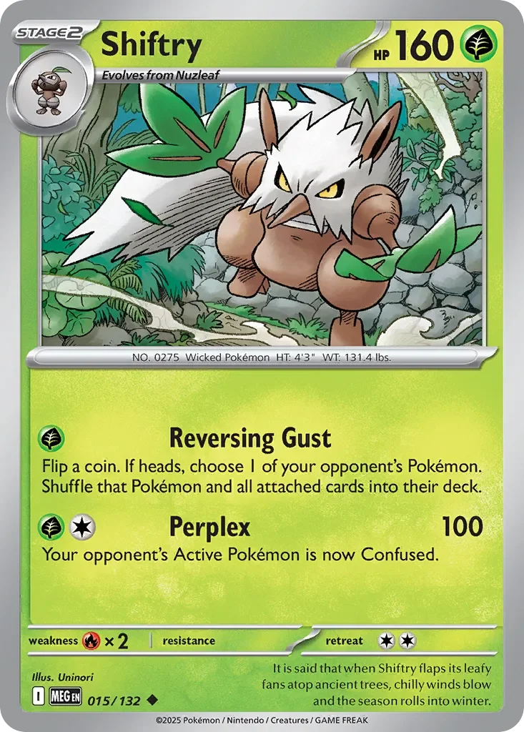 Shiftry Reverse Holo