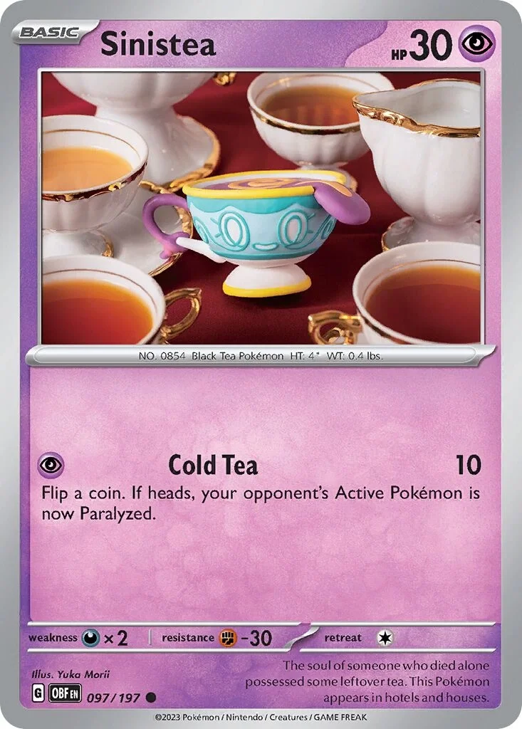 Sinistea Reverse Holo