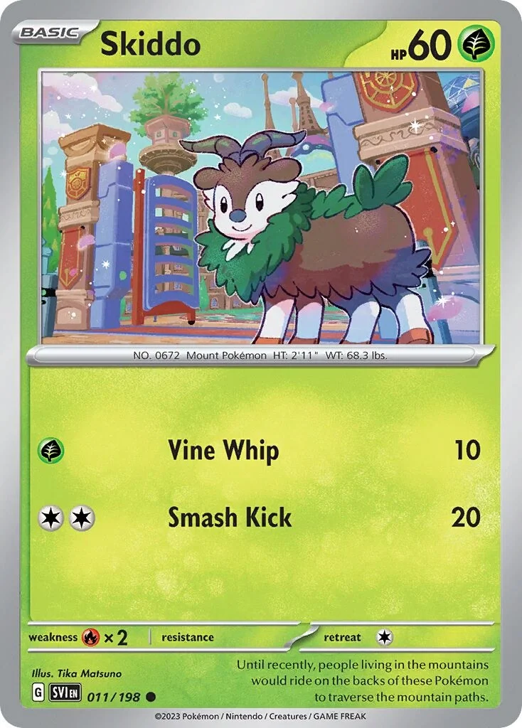Skiddo Reverse Holo