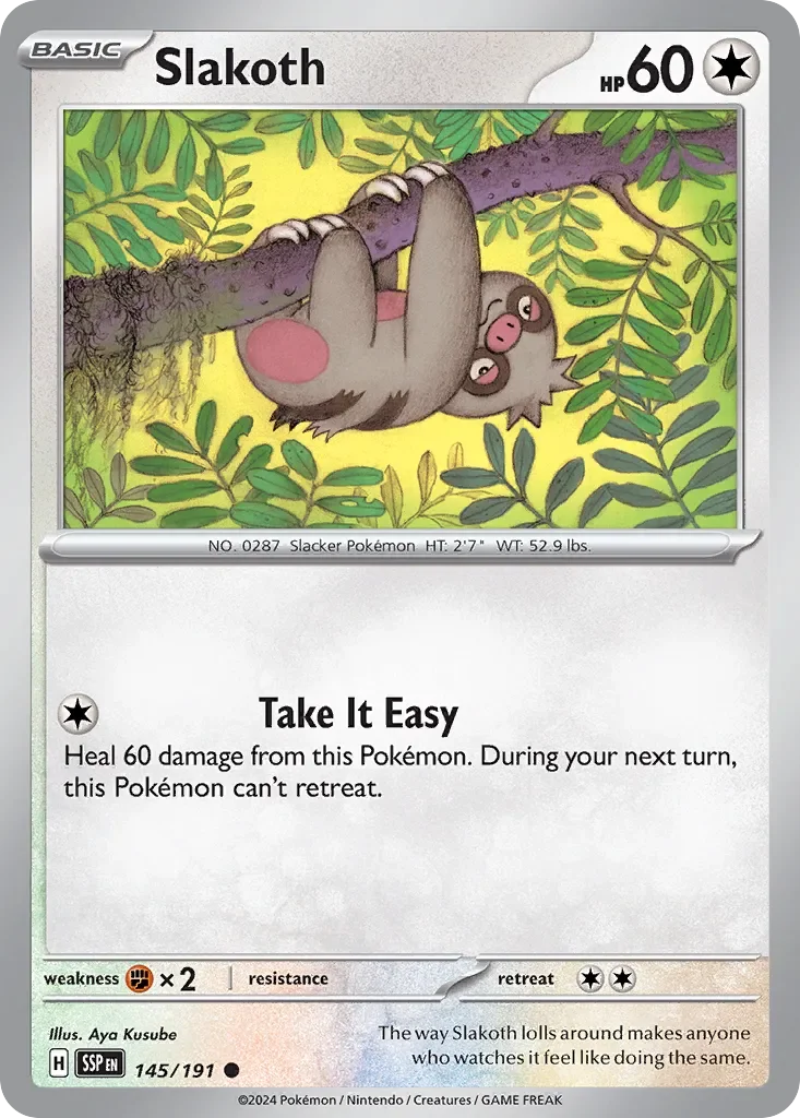 Slakoth Reverse Holo