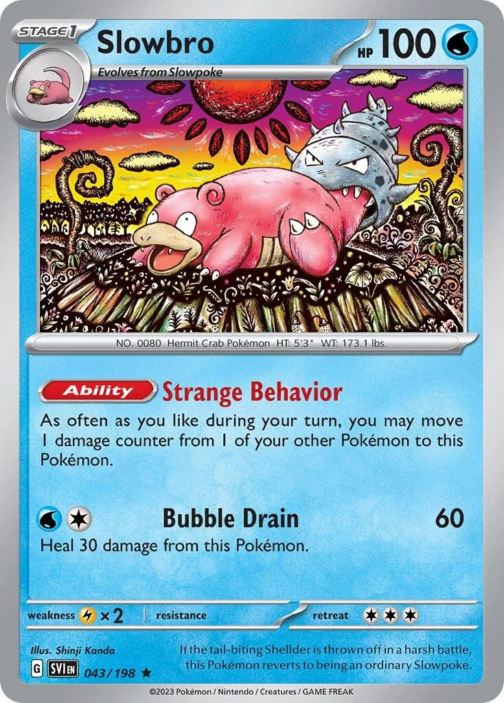 Slowbro Reverse Holo