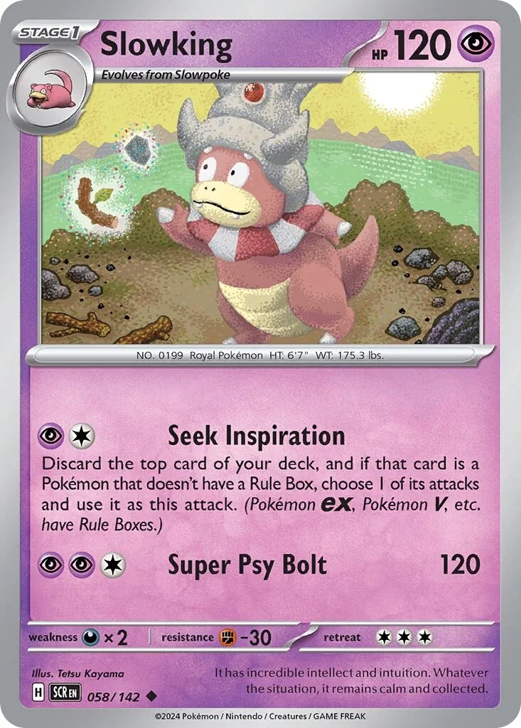 Slowking Reverse Holo