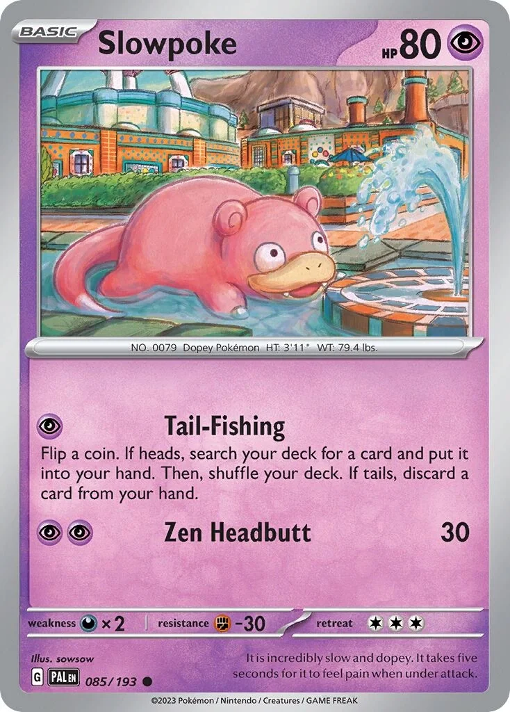 Slowpoke Reverse Holo