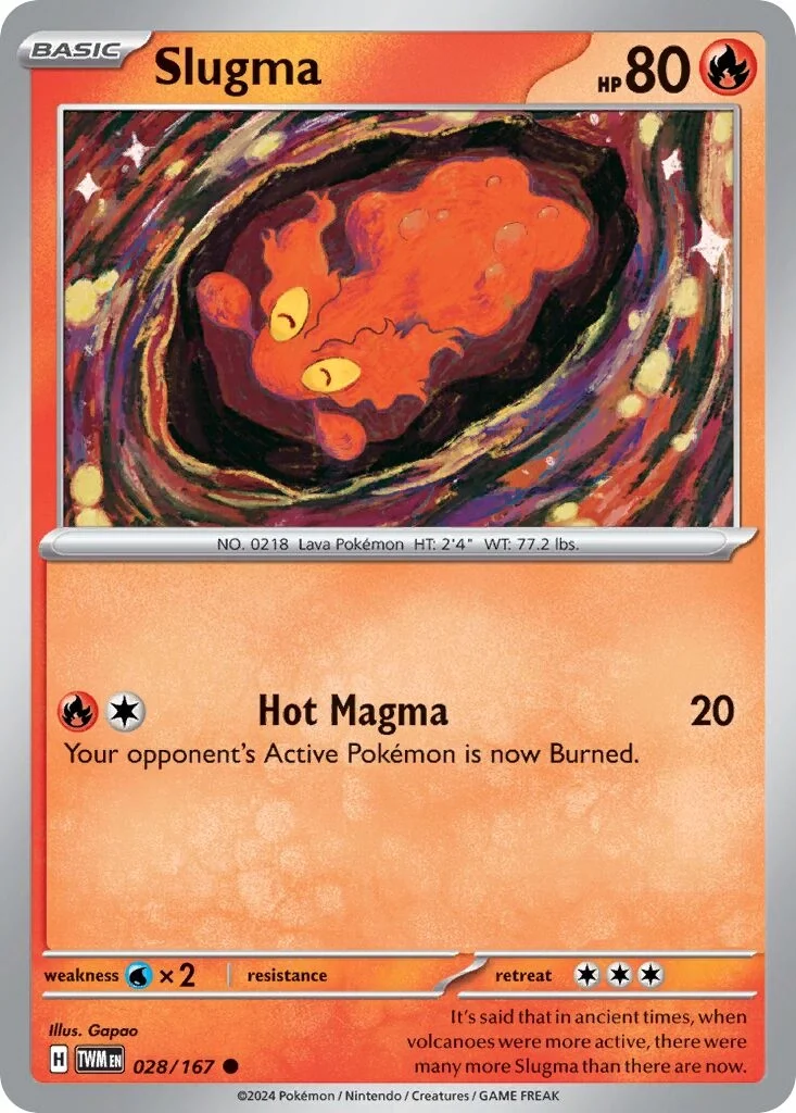 Slugma Reverse Holo