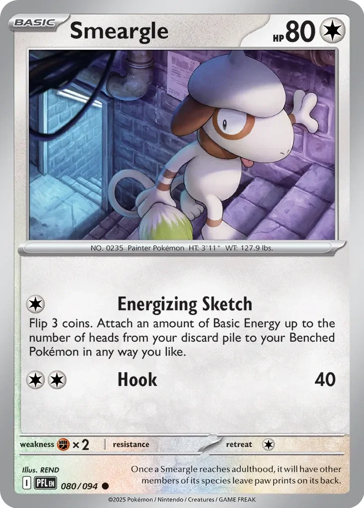 Smeargle Reverse Holo