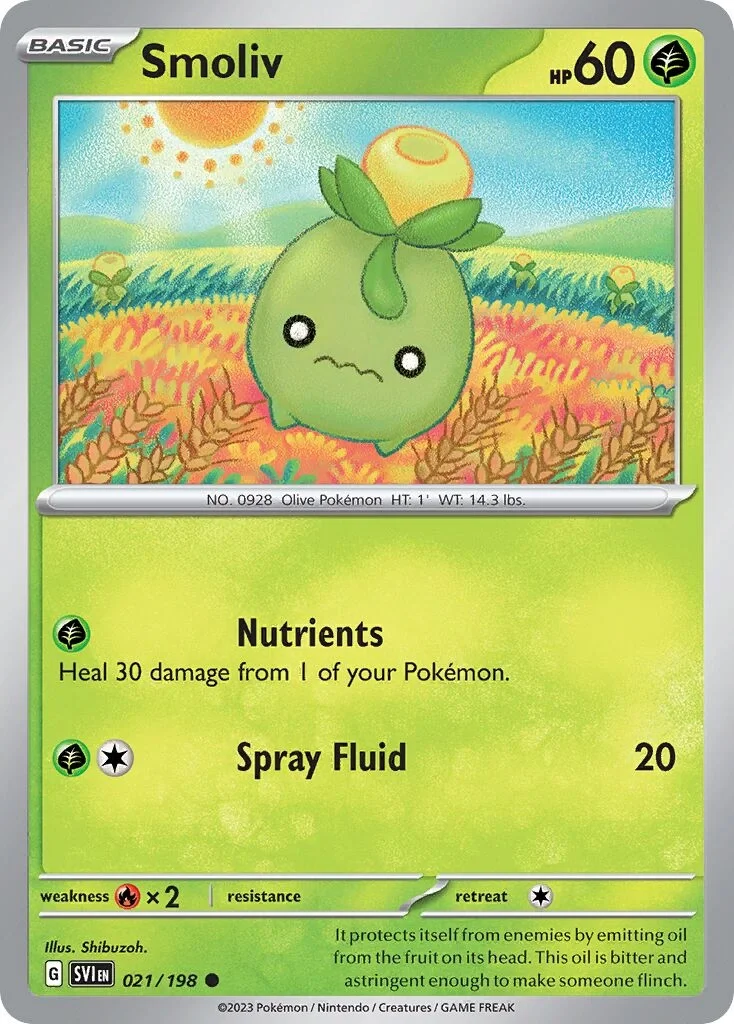 Smoliv Reverse Holo