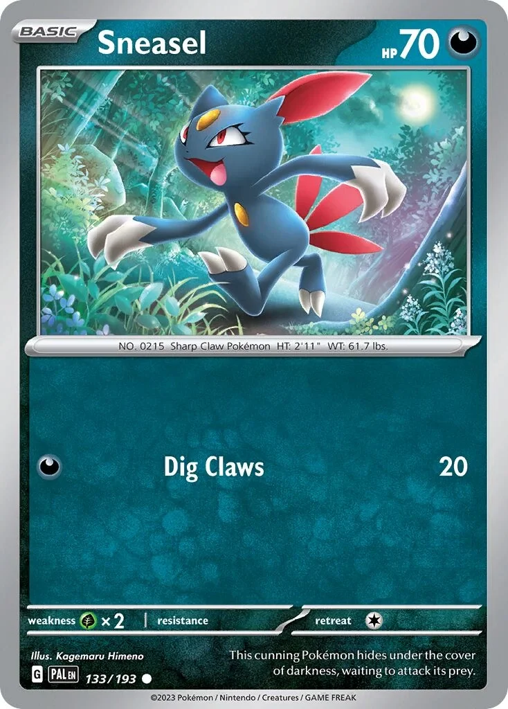 Sneasel Reverse Holo