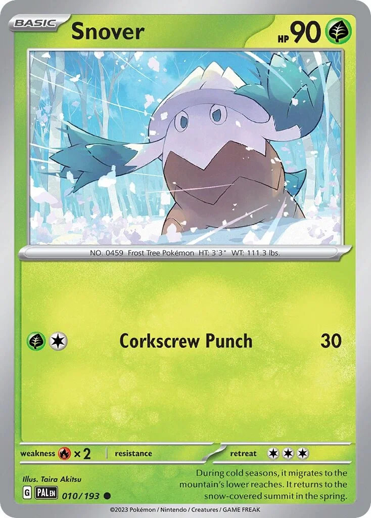 Snover Reverse Holo