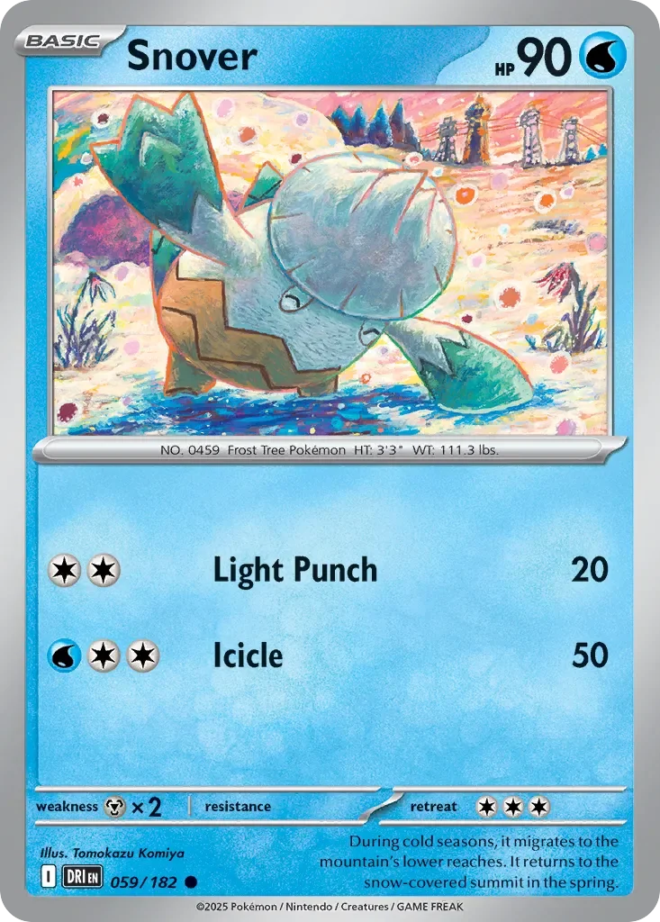 Snover Reverse Holo