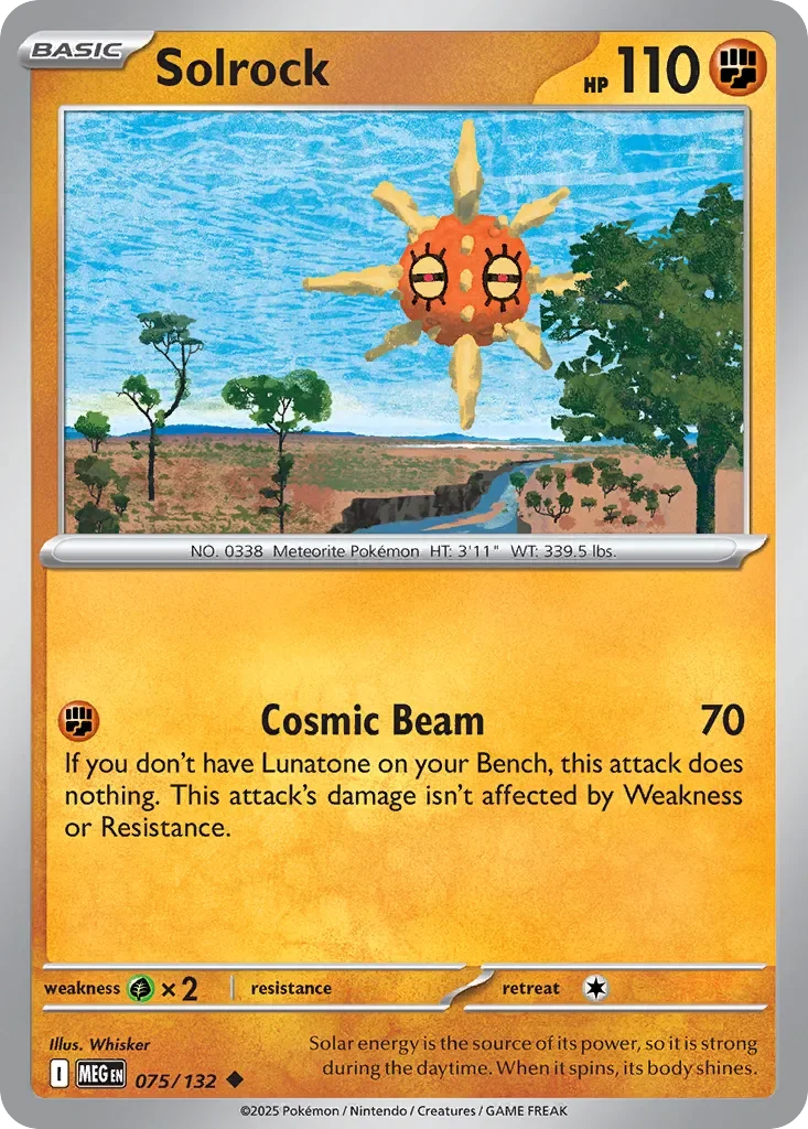 Solrock Reverse Holo