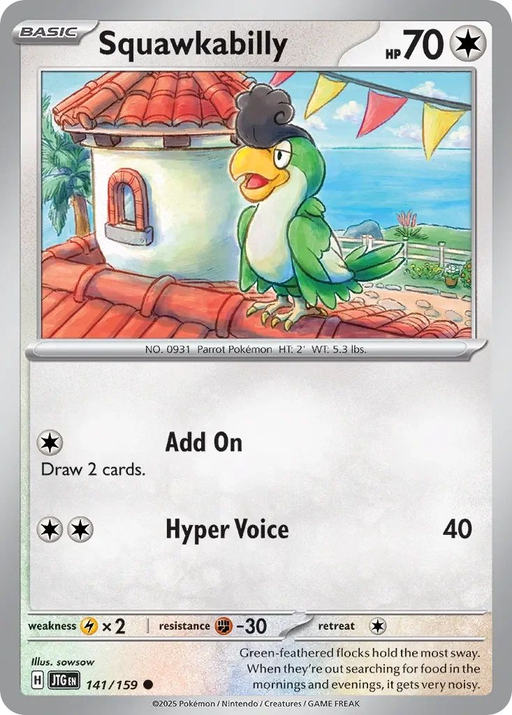 Squawkabilly Reverse Holo