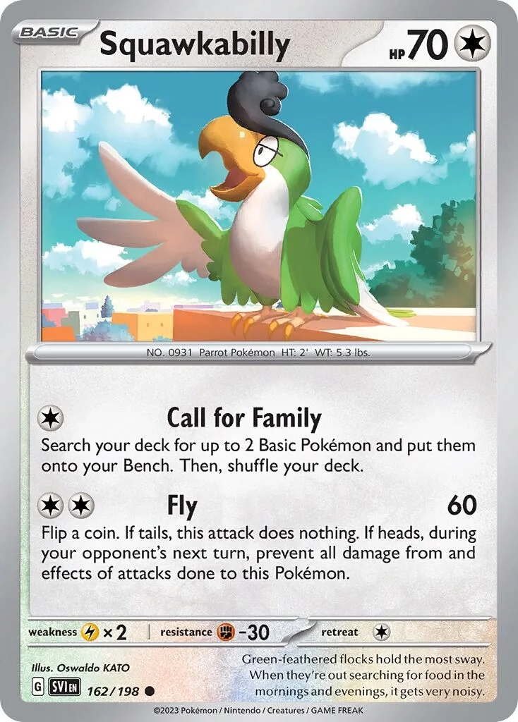 Squawkabilly Reverse Holo