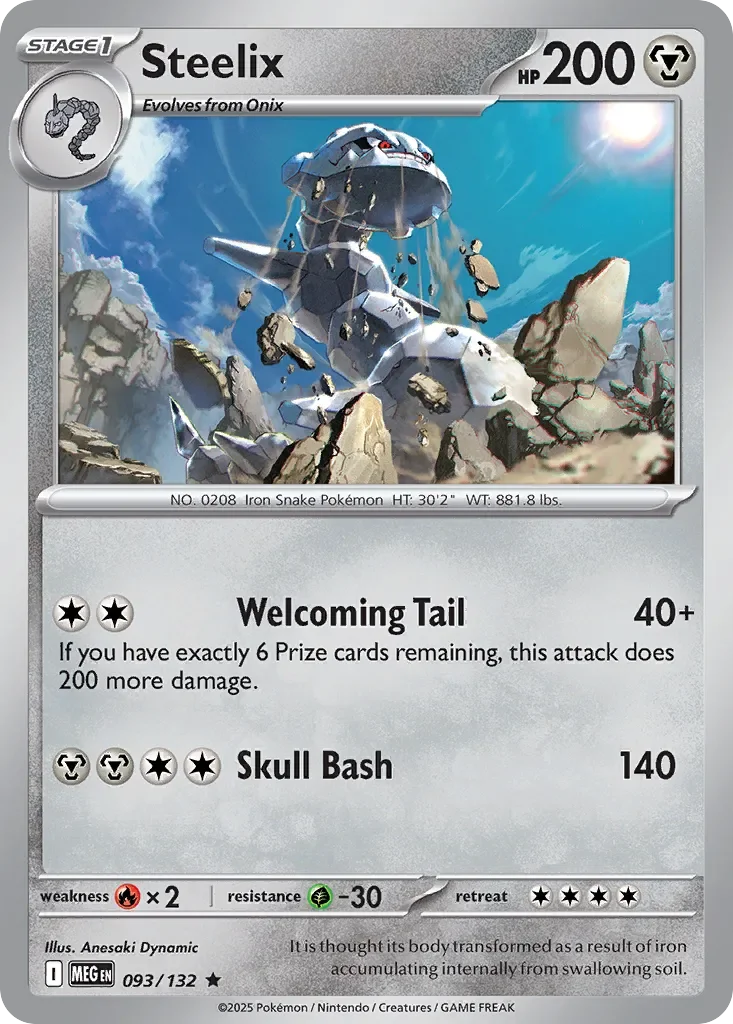 Steelix Reverse Holo