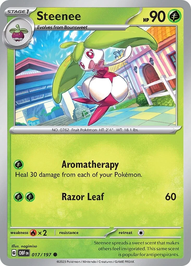 Steenee Reverse Holo